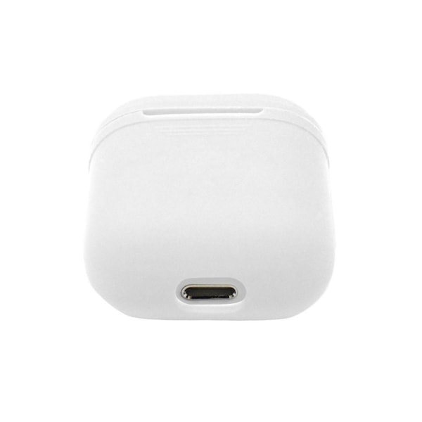 Airpod Silikonfodral Flera Färger Vit 2-Pack