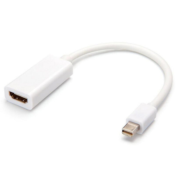 Macbook Displayport Thunderbolt till HDMI-Adapter Vit Default Title