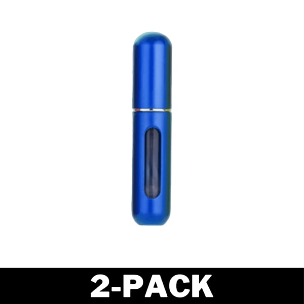 Refill Parfym Flaska Återfyllbar - Blå 2-Pack