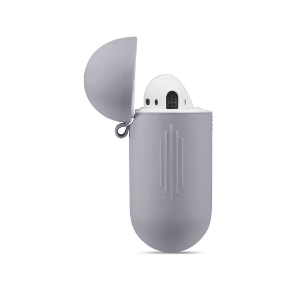 Airpod Silikonfodral Flera Färger Grå 3-Pack