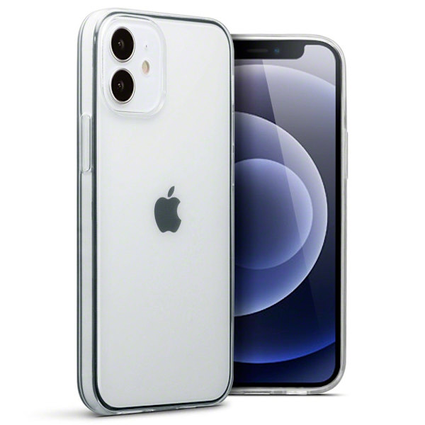 Genomskinligt Slimmat Skal iPhone 12 Mini Transparent TPU Default Title