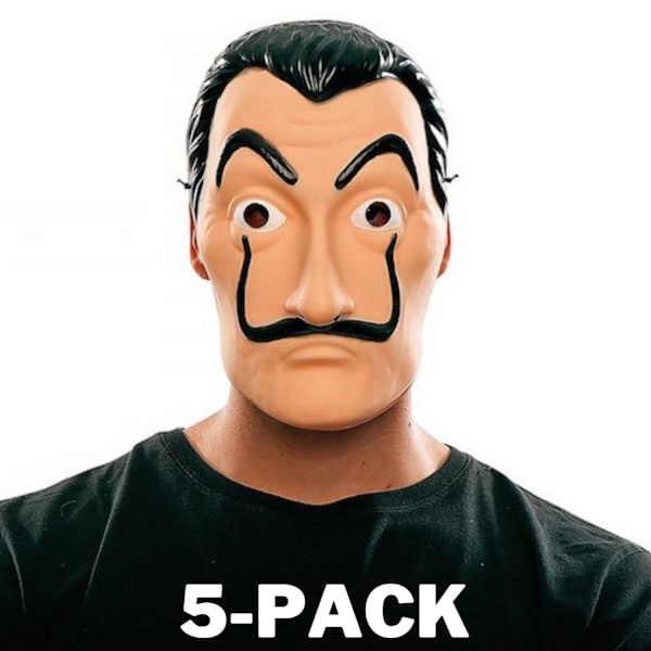 La Casa De Papel Mask Halloween 5-Pack