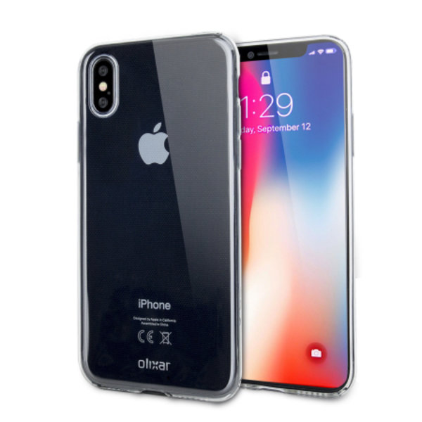 Genomskinligt Skal iPhone X/Xs Max Transparent TPU 5-Pack