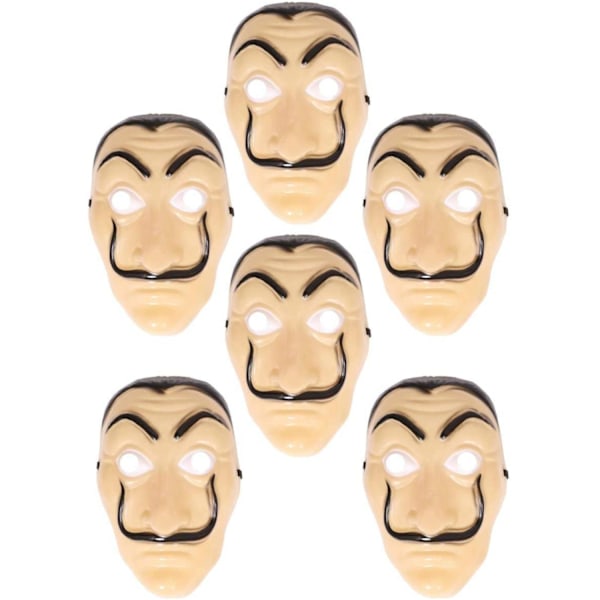 La Casa De Papel Mask Halloween 5-Pack