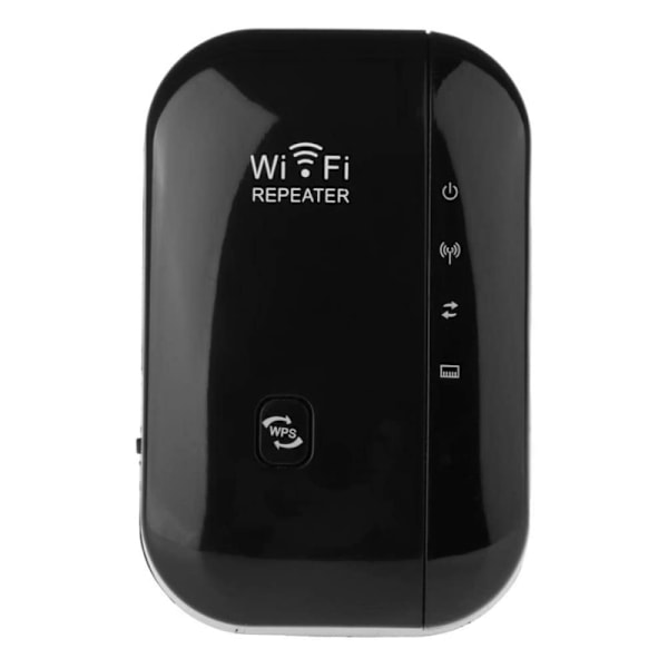 WIFI Förstärkare - Förläng din Router - Flera Färger Svart