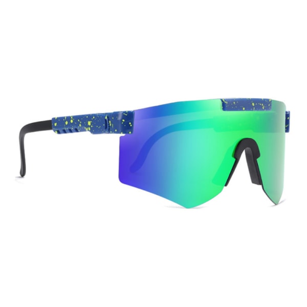Polariserade Sportsolglasögon Unisex Grön/Blå 5-Pack