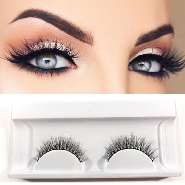 Handgjorda Lösögonfransar Lyxiga Eyelashes Hög Kvalitet 1-Pack