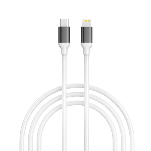 Stark 20W USB-C till Lightning Kabel Vit - 2 meter 1-Pack