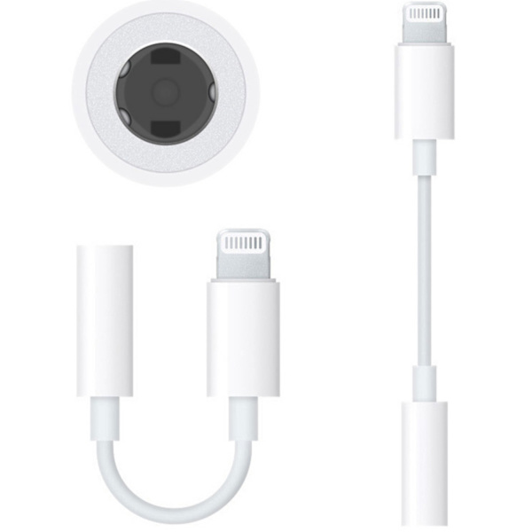 Lightning till 3,5 mm-adapter för hörlurar AUX Bästsäljare Default Title