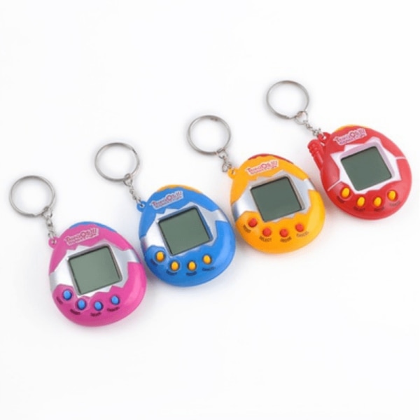 Tamagotchi - 90-Talets Elektroniska Husdjur Flera Färger Blå