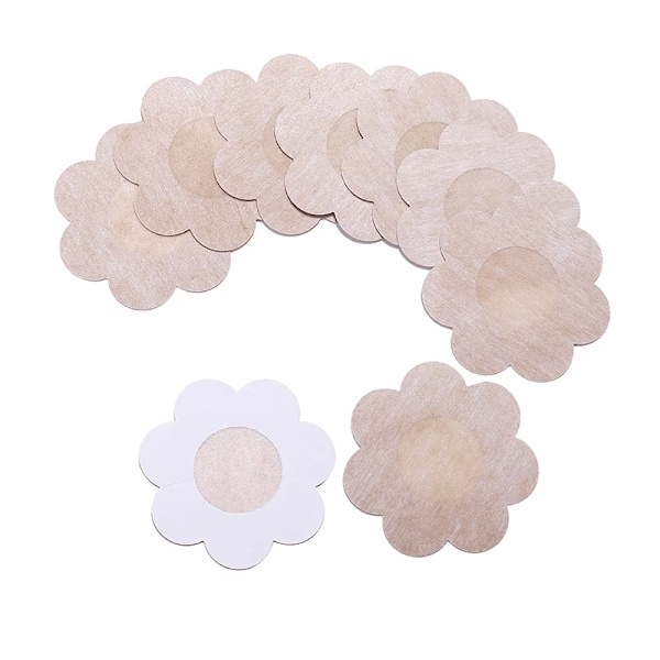 Självhäftande Nipple Covers - Blommig Form - 10 st Default Title