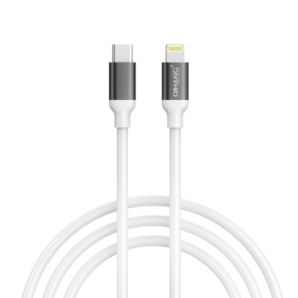 Extra Stark USB-C till Lightning Kabel Vit - 20W - 2 meter