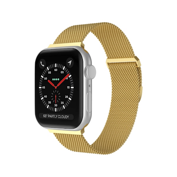 Apple Watch 38 / 40 mm Milanese Loop Metall Armband 4 Färger Guld