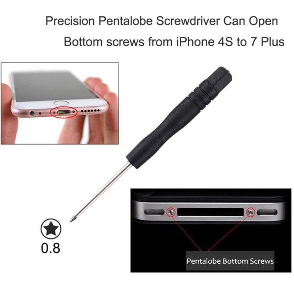 Verktygskit för Mobil - 9 delar iPhone 1-Pack