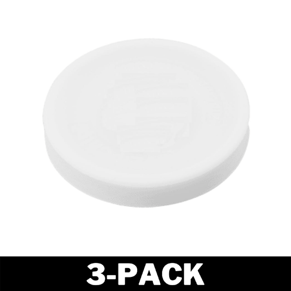 Mini Frisbee - Pocket Disk Long Range - Vit 3-Pack
