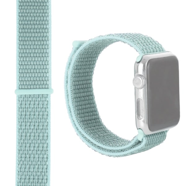 Apple Watch 42mm / 44mm Nylonarmband Mintgrön 1-Pack
