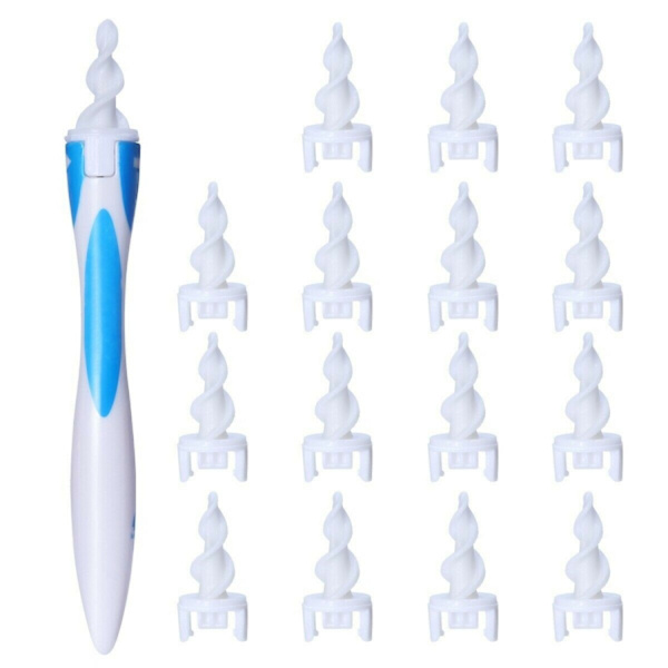 Smart Swab Öronrensare med 16 Stycken Utbytbara Spiraler Default Title
