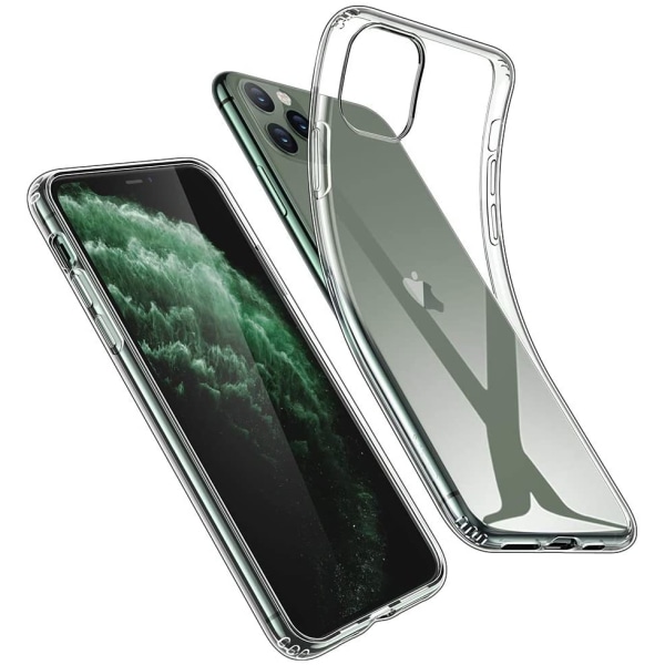 Genomskinligt Skal iPhone 11 Pro Transparent TPU 5-Pack