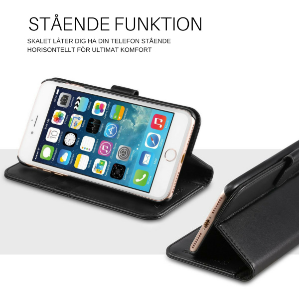 Plånboksfodral iPhone 12 Mini Brun 2-Pack