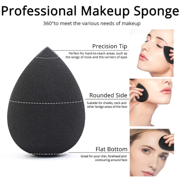 Make Up Sponge - Beauty Blender Svart 1-Pack