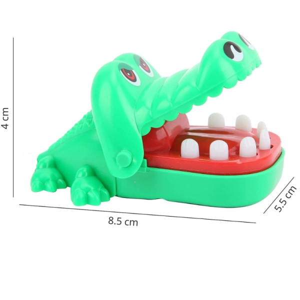 Hungrig Krokodil Tandläkarspel Mini Grön