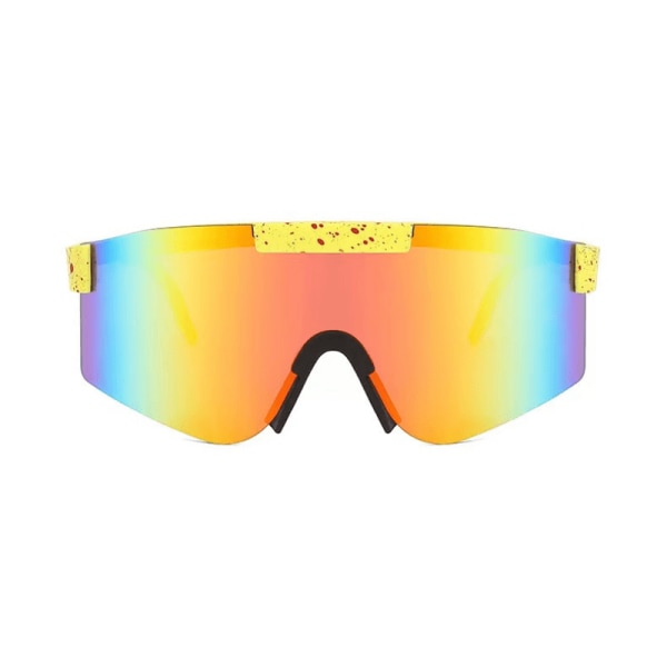 Polariserade Sportsolglasögon Unisex Gul / Guld 1-Pack