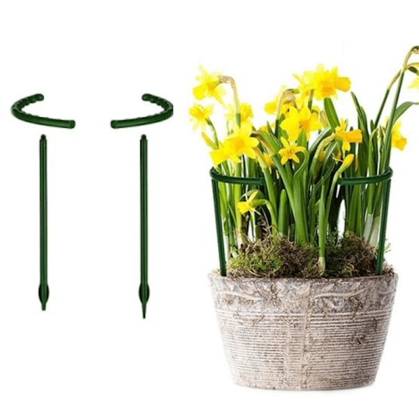 Krukstöd - Stöd för Växter & Blommor - 4 delar set - 14 cm