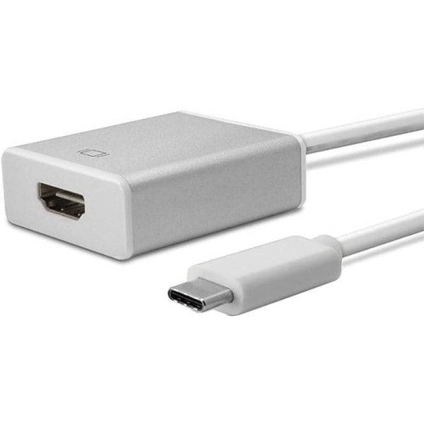 USB-C till HDMI Adapter - Enkel Överföring - Silver