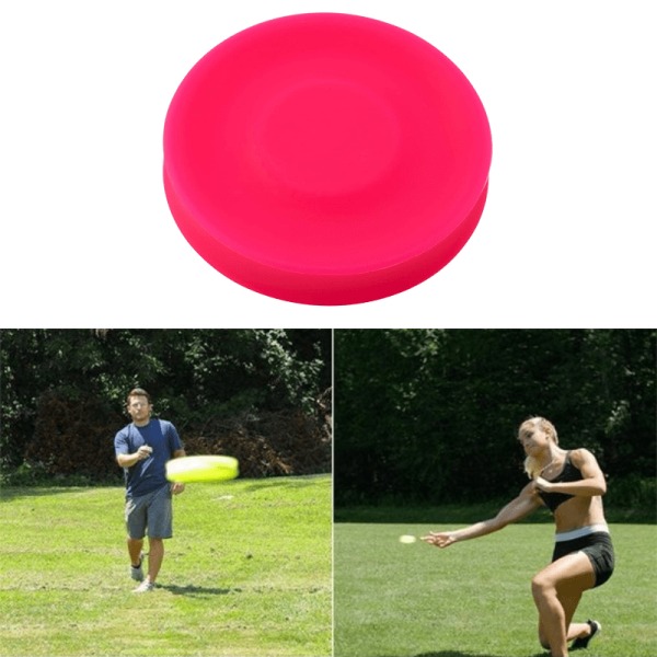 Mini Frisbee - Pocket Disk Long Range - Rosa 3-Pack