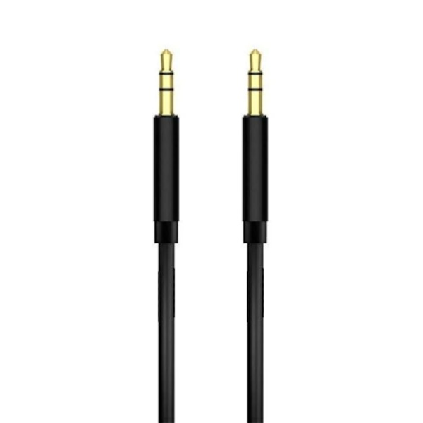 AUX Kabel 3.5mm (AUX till AUX) Hög Kvalitet Svart 2M Default Title