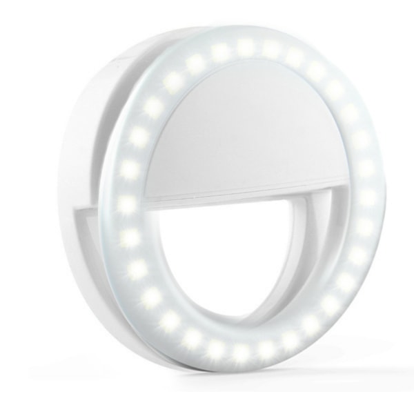 Universell Selfie Lampa / Ring med Olika Ljuslägen 1-Pack