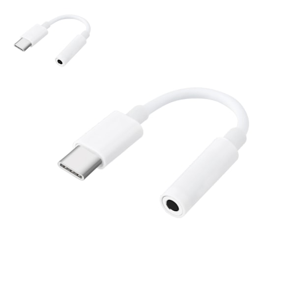 Lightning / USB-C till AUX Adapter 3,5 mm Paket USBCAUX2Pack