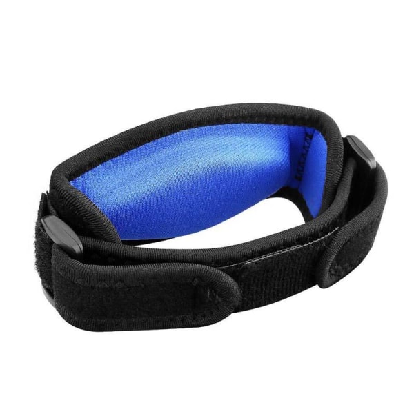 Tennisarmbåge Skyddsarmband för Ömmande Armbåge Blå 2-Pack