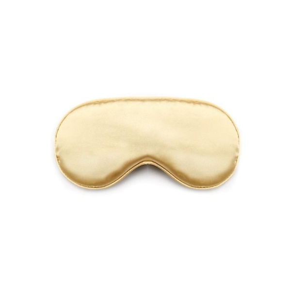 Lyxig Sovmask i Silke - Guld Default Title