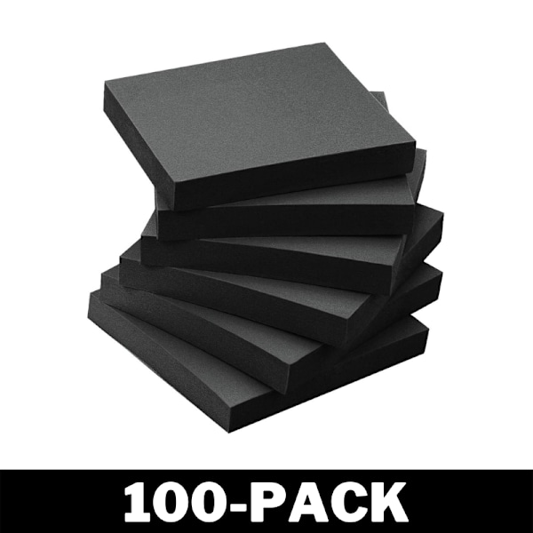 Självhäftande Notislappar - Sticky Notes Svarta 100-Pack