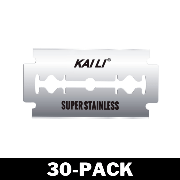 Dubbelrakblad Super Stainless Hög Kvalitet Rakblad 30-Pack