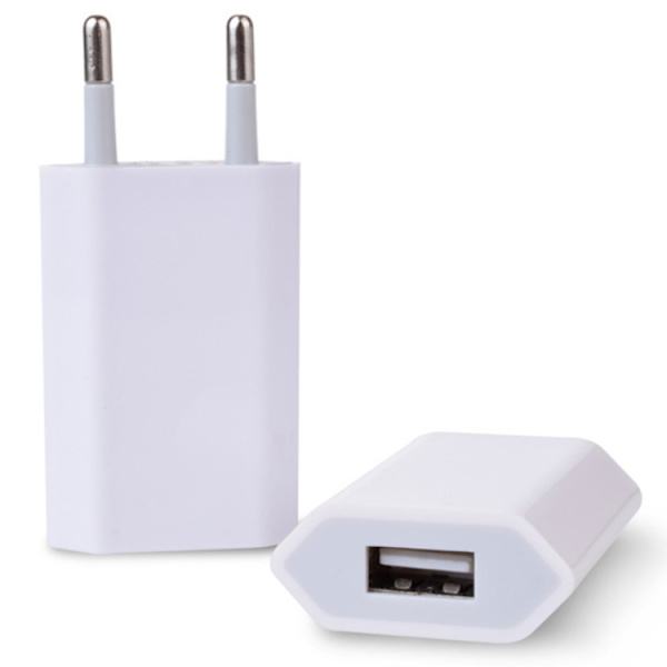 1A Väggladdare + 2M Lightning Laddkabel iPhone 1-Pack