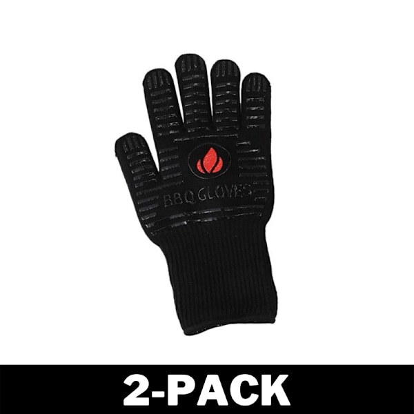 BBQ Anti Värme Handske - Anti Heat Glove 2-Pack