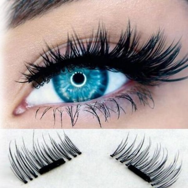 Exklusiva Magnetiska Lösögonfransar 3D Eyelashes 1-Pack