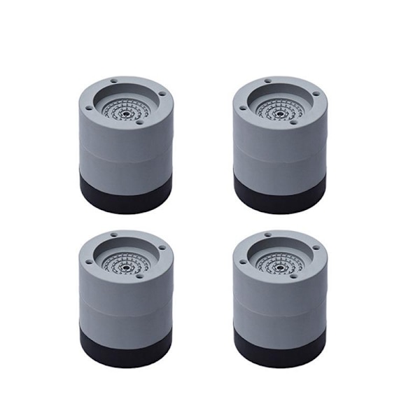 Anti-Vibration - Vibrationsdämpare till Tvättmaskin Grå 3-Pack