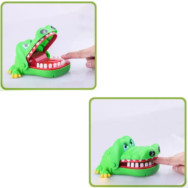 Megahungrig Krokodil Tandläkarspel Stor