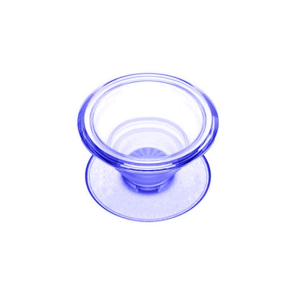 Mobilhållare Universell PopUp Socket Transparent Blue 2-Pack