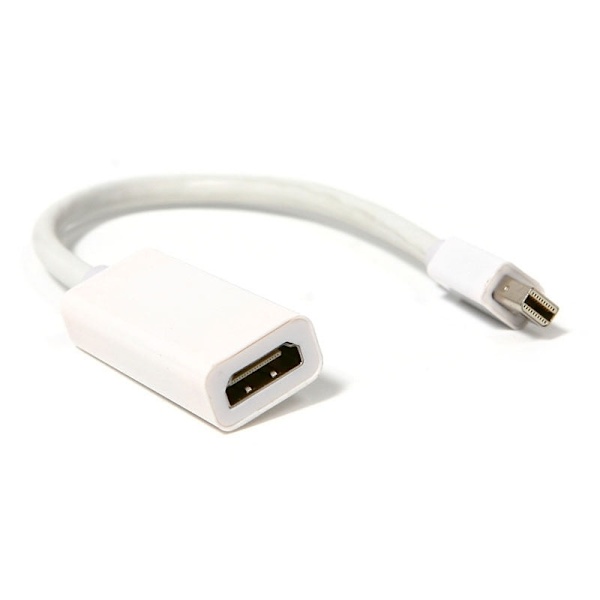 Macbook Displayport Thunderbolt till HDMI-Adapter Vit Default Title