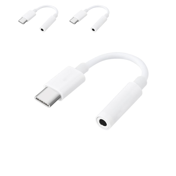 Lightning / USB-C till AUX Adapter 3,5 mm Paket USBCAUX3Pack