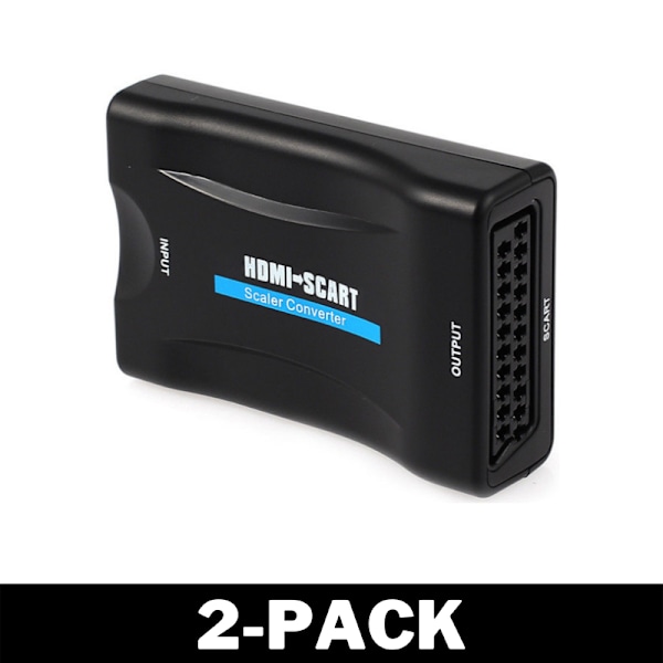 HDMI till SCART Omvandlare Adapter 1080p 2-Pack