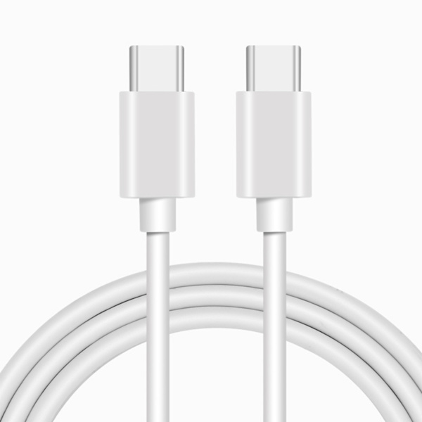 1M USB-C Laddkabel för iPhone / Samsung / m.m (USB-C till USB-C) Default Title