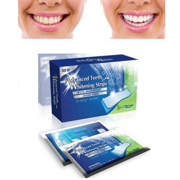 Tandblekning Hemma Dental 360 Strips Enkel Tandblekning 60 Pack