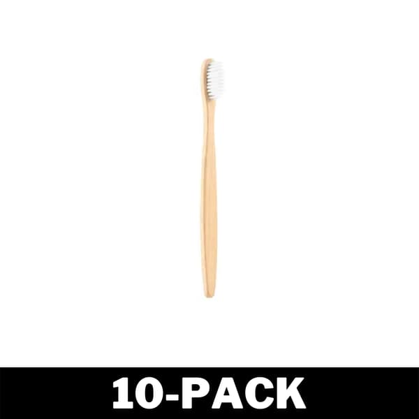 Bambutandborste - Högkvalitativ Tandborste i Bambu 5-Pack