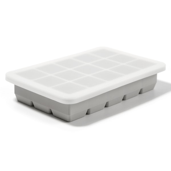 Ice Cube Tray - Stora Isbitar - Grå 2-Pack