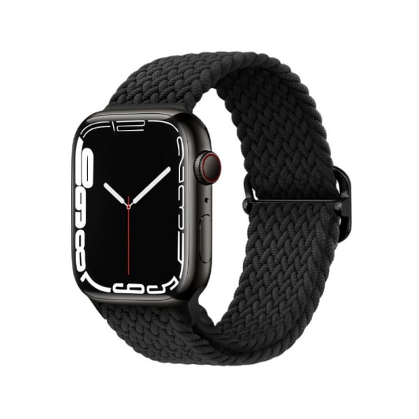 Flätat Armband Apple Watch 42/44/45 Välj Färg/Storlek Svart M